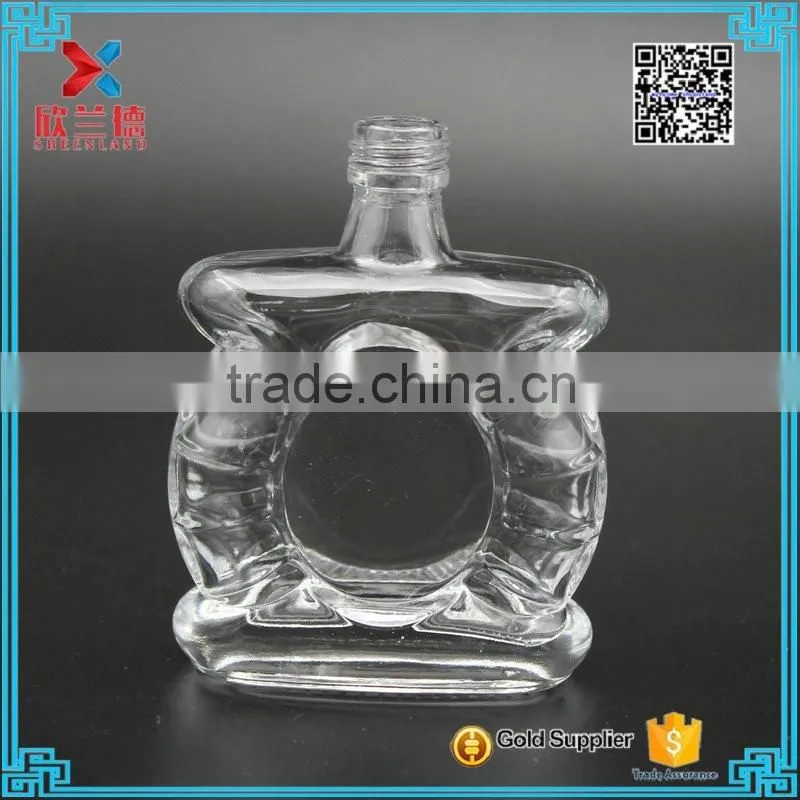 2016 good quality new glass wine bottle/ small glass bottle for sale 60ml