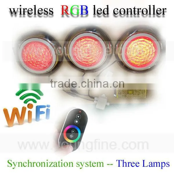 Rgb 19 Color 546 Led Underwater Swimming Pool Light Fountains Lamp Remote Control stainless smd pool lights