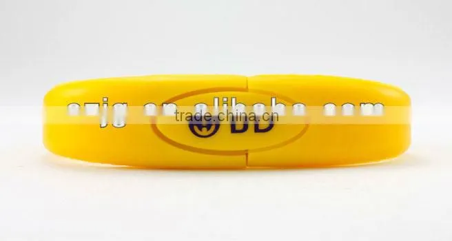 Wristband USB Flash Drive with Free Logo