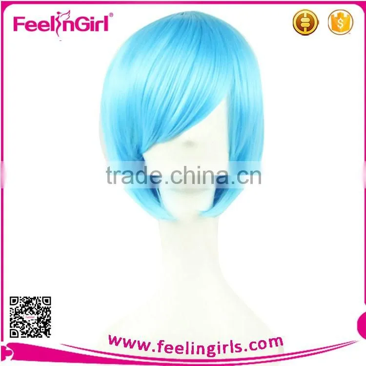 cute bob cosplay short wig for party
