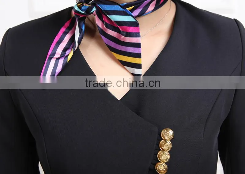 2015 New Arrival ladies elegant business suit uniform sets