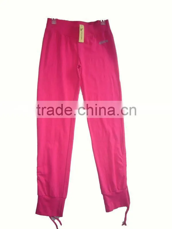 2013 thick knitted cotton spandex fashion ladies pants