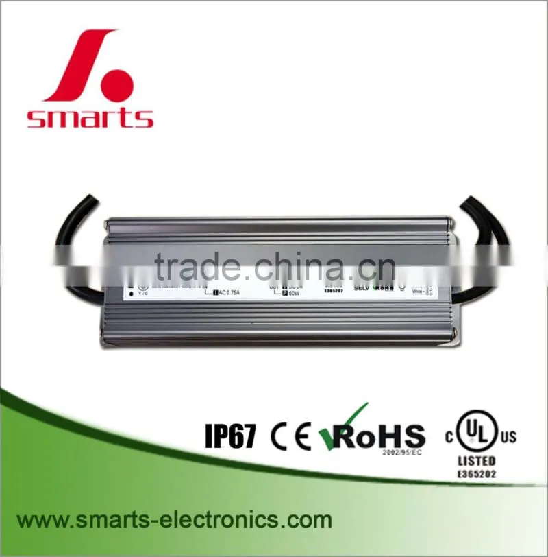 metal case 12v 25w switching power supply