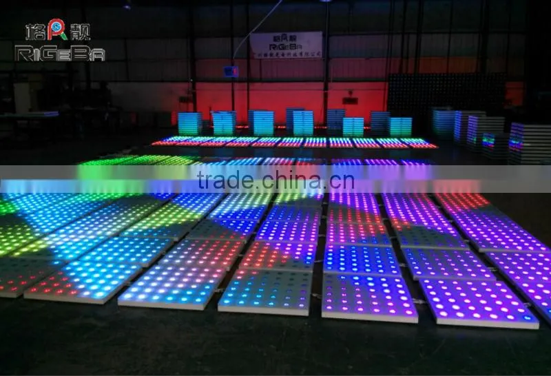 2014 Most Professional Dance Floor Waterproof Floor LED Light