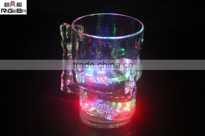 led flashing drink cups Plastic Type and Eco-Friendly Feature led flashing drink cups