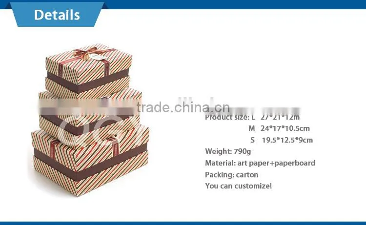 manufacturer cheap high quanlity gift box set