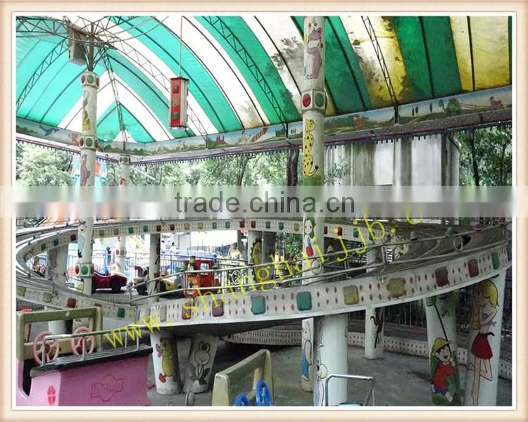 European standard Mini shuttle children amusement park track train