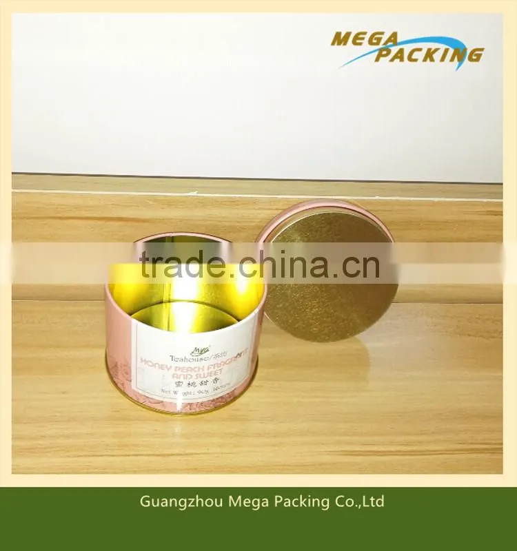 Hot Sale Custom Printed Metal Coffee tin can Empty Coffee tin