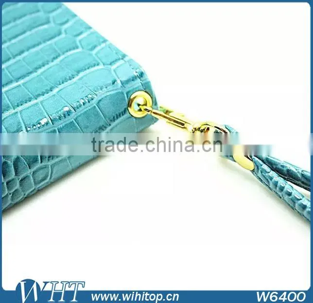 Protective Case for 8" Android Tablet, Crocodile Pattern Flip Wallet PC+PU Leather 8 inch Universal Tablet Leather Case