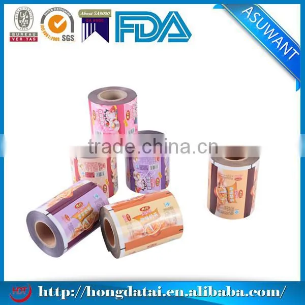 Plastic laminated roll film for foodfood/liquid/cosmetic/laminating film roll