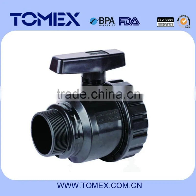 2016 alibaba china manufacturing 150mm upvc butterfly valve pn16 for Eygpt