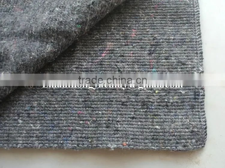 Stitch bonded nonwoven grey color cotton floor wiping cloth