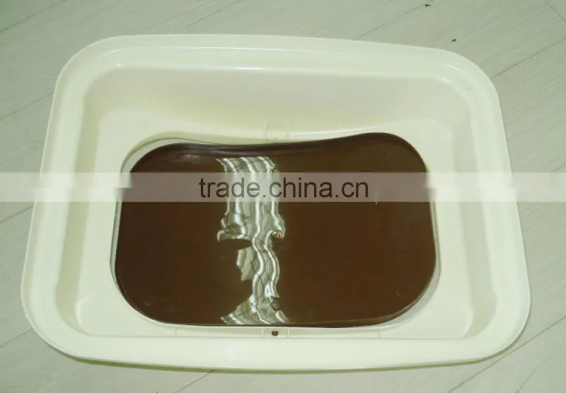 20L plastic square bin with swing cover, trash bin for room, waste paper bin