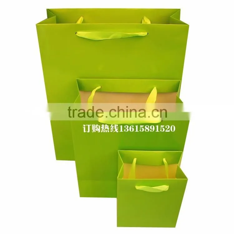 Promotion flat bottom kraft paper bag for wholesales