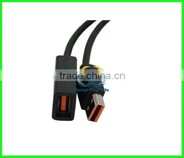 Black Usb Extension Cable for Xbox 360 Kinect