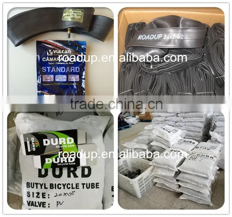 Bicycle inner tube 16x2.125 rubber inner tube material
