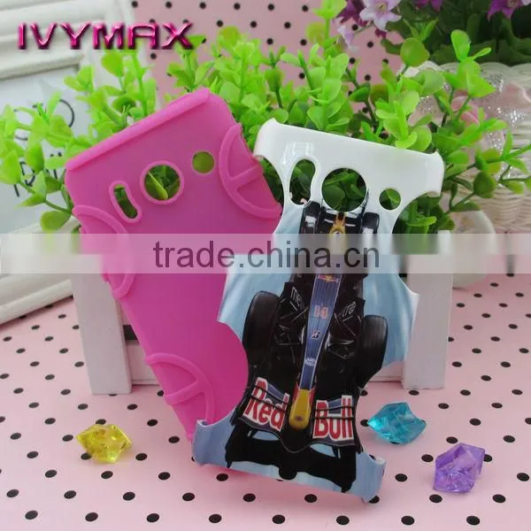 for Huawei Y300 dazzle design combo case