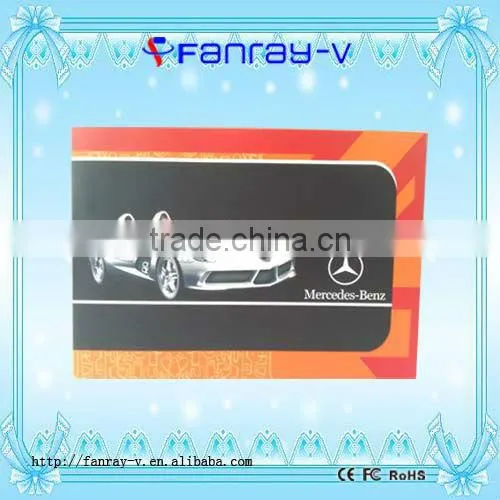 High quality 4.3 inch TFT color screen business video card video book video brochure with 1400mAh built-in battery