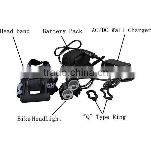 Rechargeable Bright LED Camping Headlamp bike light