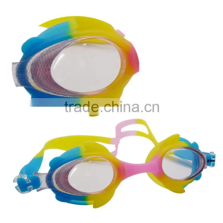 colorful fashional goggles for swimming