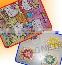 puzzle knife die, knife board