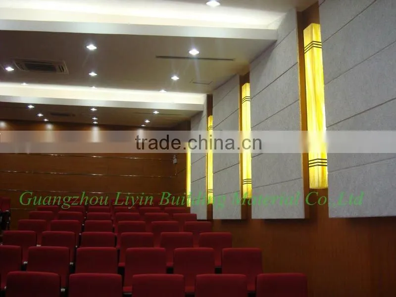 Hot Sale Wood Cement Board For Auditorium