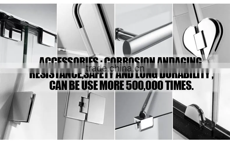 custom frameless tempered glass shower rooms