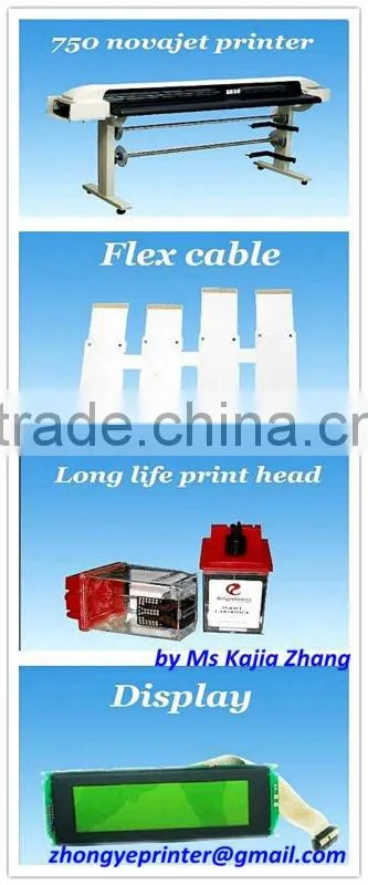 152cm 4 color Novajet 750 inkjet printer