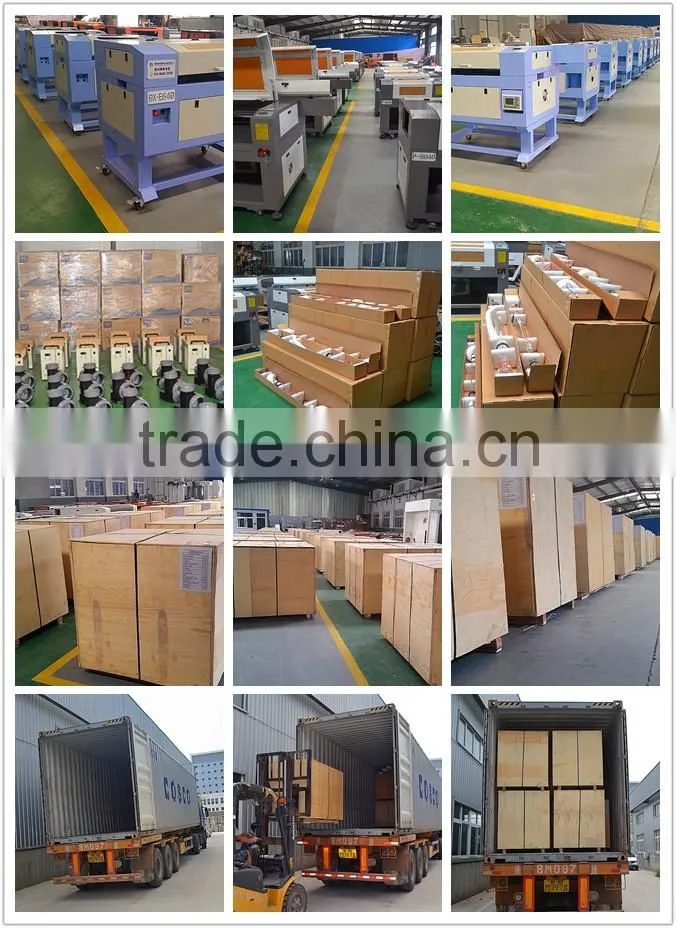 600*400mm wedding card Co2 laser cut machine for small business
