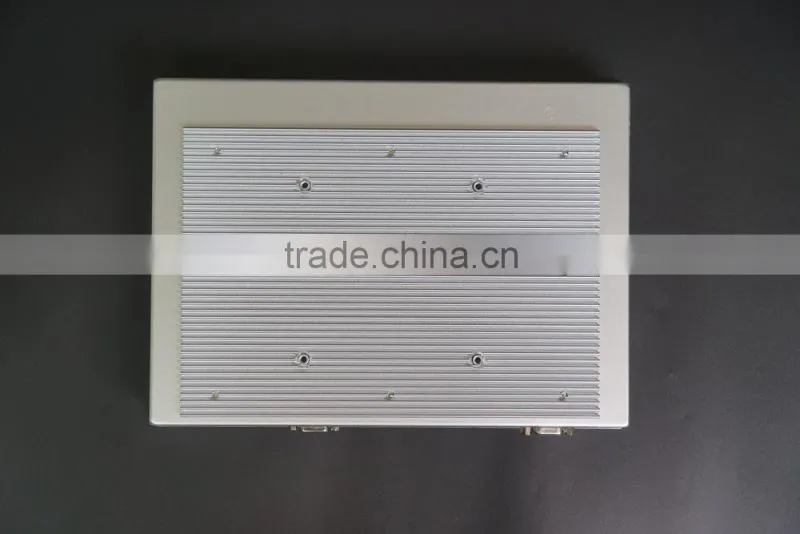Aluminum Front Bezel IP65 10.4'' capacitive touch Fanless Panel PCs