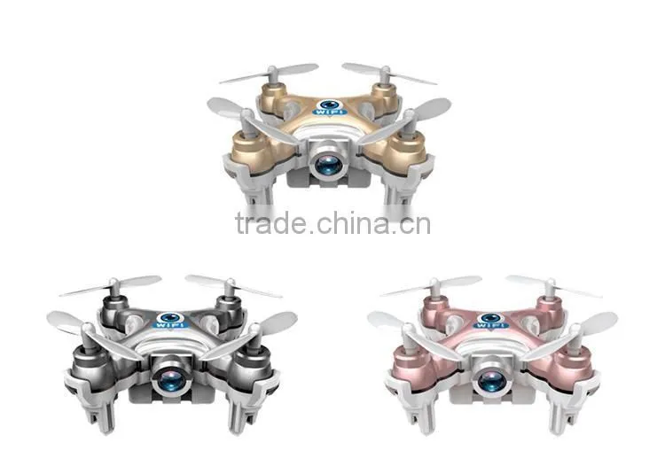 2.4G RC Mini 4CH HD camera WIFI drone smallest quadcopter drone