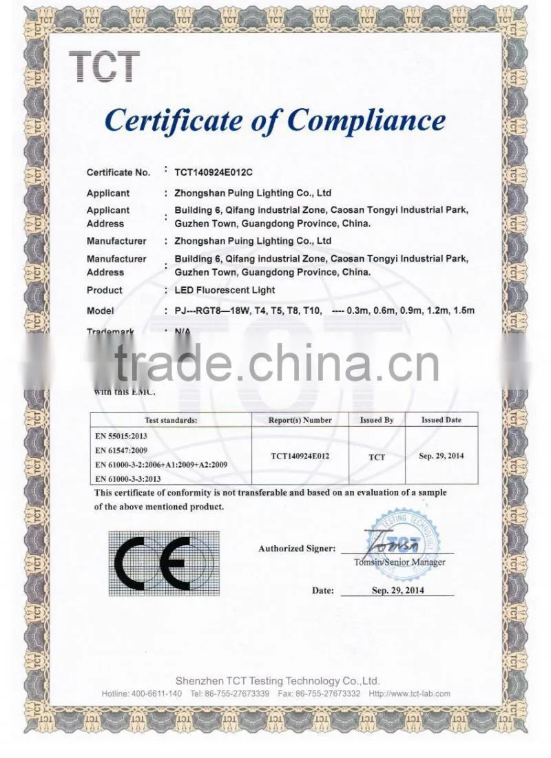 4ft LED Tube T8 1200mm 18w for home, supermarket, office