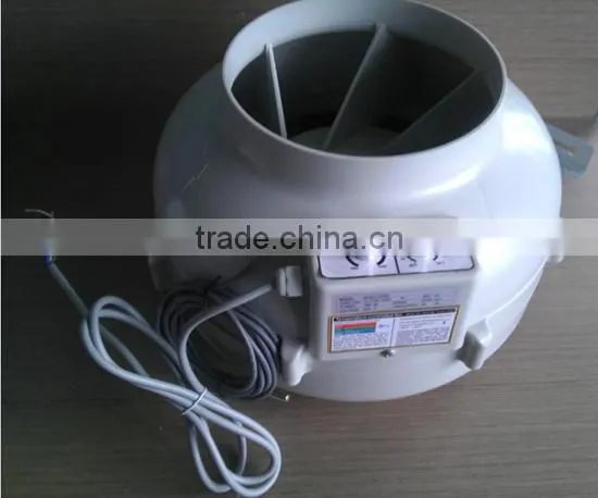 Commercial ventilation Circular inline duct fan,Temperature control