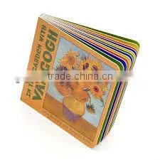 custom high quality board book printing, children board book printing
