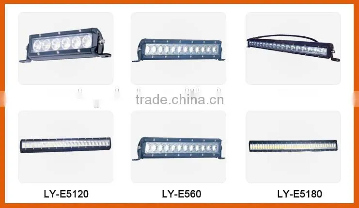 NEWEST 2250LM Epsitar offroad car 30W LED Light Bar Cover for trucks