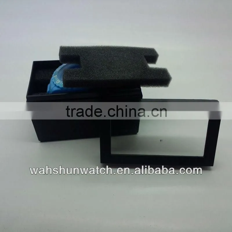 Custom logo printed cardboard leather paper jewelry box wholesale
