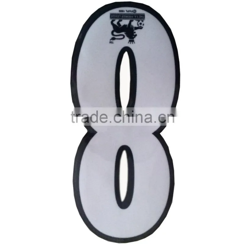 factory direct jersey numbers and letters flock heat transfer paper custom iron on heat transfer