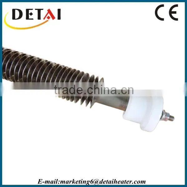 Stainless steel electric finned tubular heater with CE approval