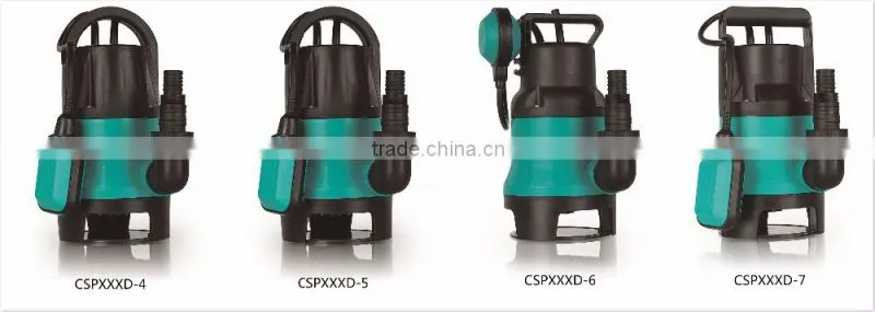 top seller plastic sewage water pump
