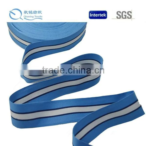 2015 Best popular high quality soft and comfotable herringbone cotton webbing tape