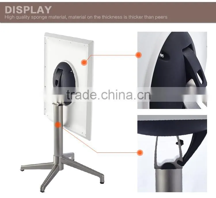 Plastic folding table
