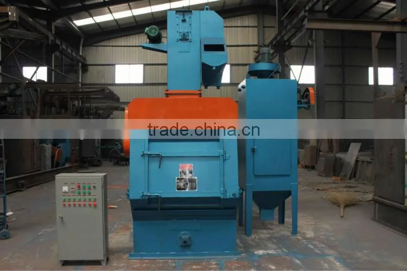Auto feeding Q3210 tumble belt shot blasting machine