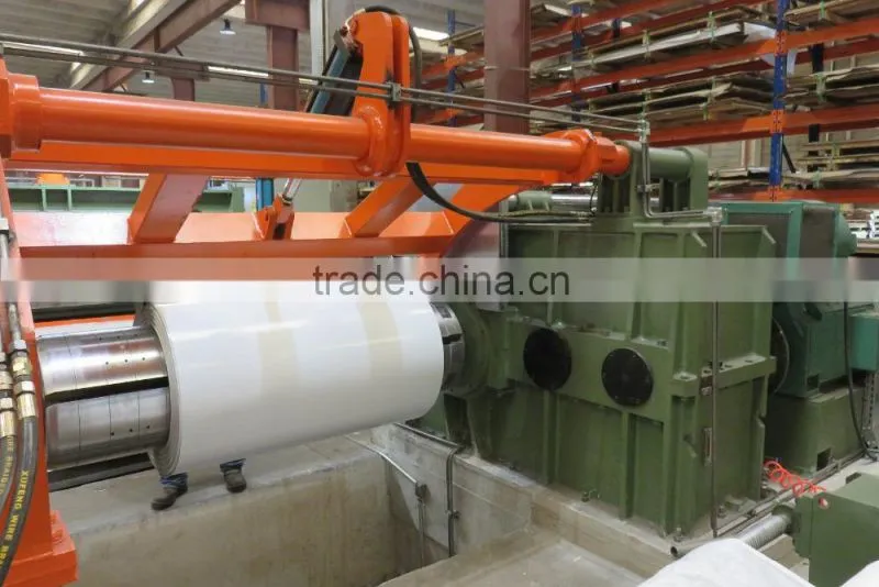 Automatic shearing slitting line