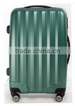 2015 china factory trolley case hot sell iron semitransparent ABS+PC carry-on luggage/carry-on travel bag/carry-on suitcase