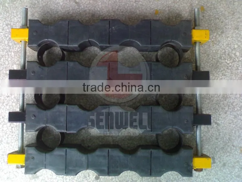 Packing frames for oil pipes