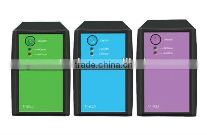 Mini UPS, Plastic new nice case 500VA-600VA offline UPS