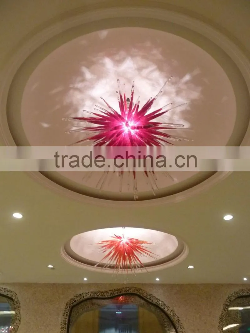 murano hand blown glass ceiling lighting