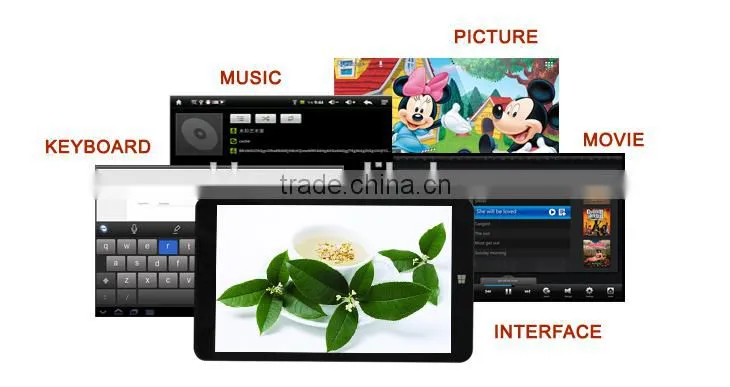 2015 Best Selling 8" Tablet Pc With Bluetooth,GPS,FM,Camera,G-sensor,Capacitive Screen