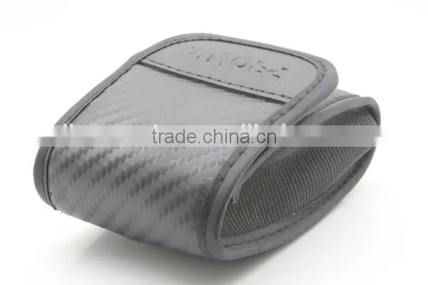 Small leather sunglasses case boxes for foldable sunglasses