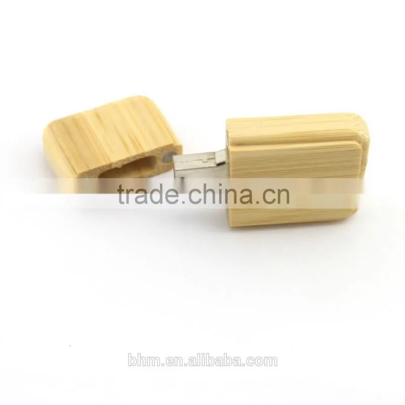 Fashion design promotional bulk wood usb flash drive with logo customized